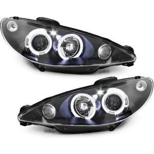 Phare Gauche Pour Peugeot 407 Berline (6D) - Modèle 2005 2.0 HDI - Pièce D'occasion, Fonctionnelle