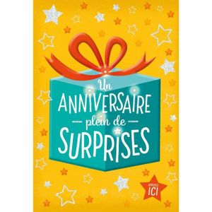 Carte Anniversaire Musicale Cdiscount