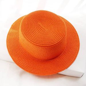 CASQUETTE Casquette,Chapeau de plage pour femmes et enfants, Simple, Parent-enfant, Panama, chapeau de paille, marque pour - Type 10-54-60cm