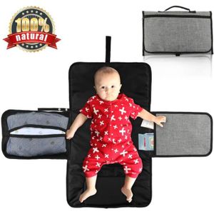 Fdit Tapis /à Langer B/éb/é Nourrisson Pliable Portable Matelas de Changement Couche /à Langer Tapis de Couverture de Voyage Maison Nappy Sac Maman Nouveau-N/é Green