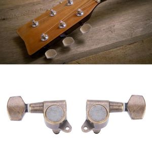 Chevilles de réglage de cordes de guitare en métal Semi-fermé, 1 ensemble,  boutons de cordes en métal, têtes de Machine pour guitares électriques  acoustiques - AliExpress