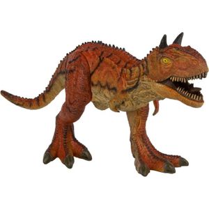 FIGURINE - PERSONNAGE Figurine de dinosaure Carnotaurus bouche mobile