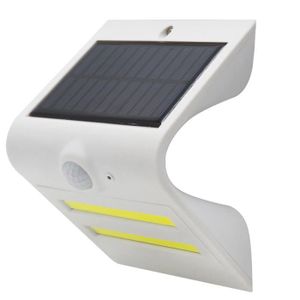 BALISE - BORNE SOLAIRE  Applique solaire balisage + éclairage LED avec dét