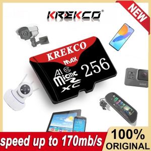 KRECOO® Carte mémoire Micro SD 128 GB-SDXC Class10