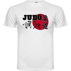 T-SHIRT MAILLOT DE SPORT T-shirt Judo Blanc ROLY'S - Manches Courtes - Adulte - Respirant