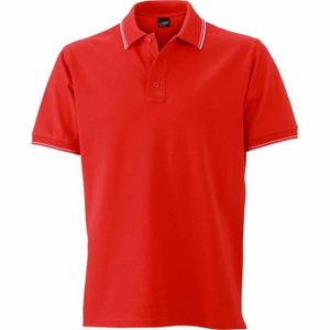 POLO Polo homme - JN986 - rouge tomate