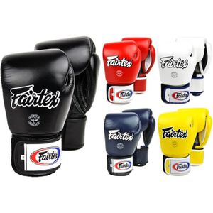 Muay Thai Kick Sparring Dojo arts martiaux BKAUK Gants de boxe en cuir pour entra/înement de karat/é
