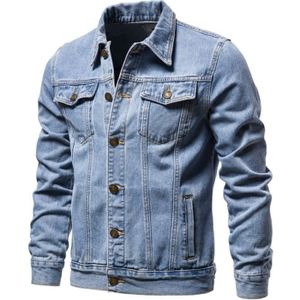 Style veste en jean homme cheap