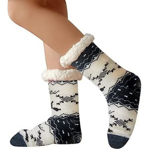 CityComfort Chausson Chaussette Homme, Chaussettes Fantaisie Fourrées  Polaire - Taille Unique (Crème) : : Mode