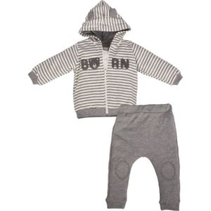 Ensemble de vêtements Vêtements bébé garçon-Ensemble veste bébé+pantalon bébé+t-shirt-Survêtement décontracté Baby Grow, 9-12mois