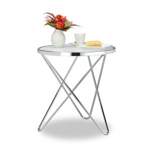 table ronde en verre transparent achat vente table basse table ronde en verre cdiscount