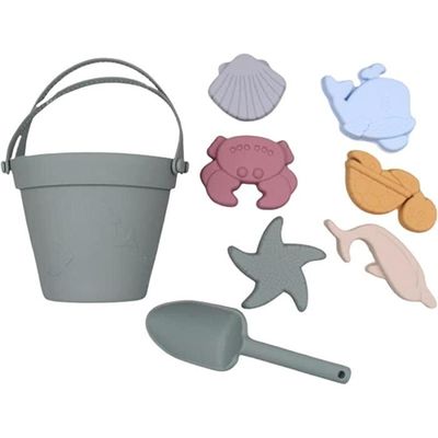 Fulenyi Ensemble Jouets De Plage Sablier Moulin à Vent Et Moules Pour Enfants