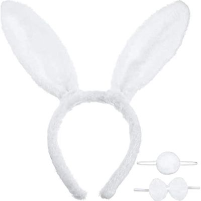 Serre-tête Oreilles Lapin TopTie Pâques Oreilles De Lapin Bandeau Doux