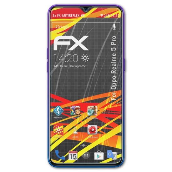 dipos I 2X Pellicola Protettiva Compatibile con Oppo Realme 5 PRO Pellicola di Protezione Cristallo