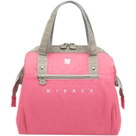 Sac Isotherme Repas Femme,Petit Déjeuner Isotherme Réfrigérateur Sac Pique-Nique Voyage Sacs