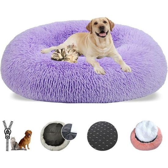 Panier Pour Chien/chien XL 93x65 Cm - Fausse Fourrure Douce, Lavable, Antidérapant, Pour Animaux Jusqu'à 35 Kg