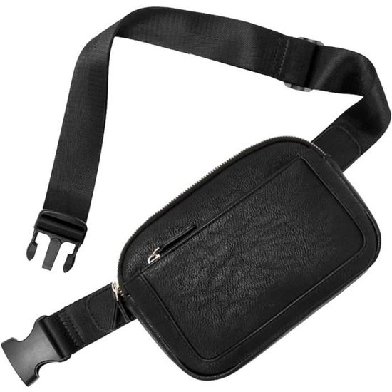 Pochette Ceinture de Voyage Sécurisée, Sac Banane Antivol Caché Avec Poche Secrète, Réglable Pour Homme et Femme, Ceinture de Course Avec Pendentif Réfléchissant