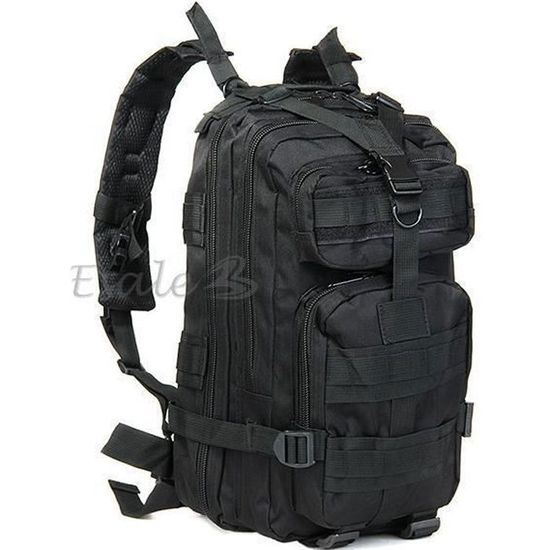 Sac à Dos Tactique Militaire Tru Salute 45L - Sac D'assaut 3 Jours, Toile MOLLE, Résistant à L'eau - Pour Randonnée Et Survivalisme