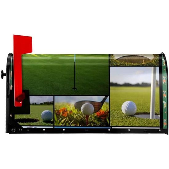 Housse De Boîte Aux Lettres Imprimée En Marbre Pour Boîte Aux Lettres