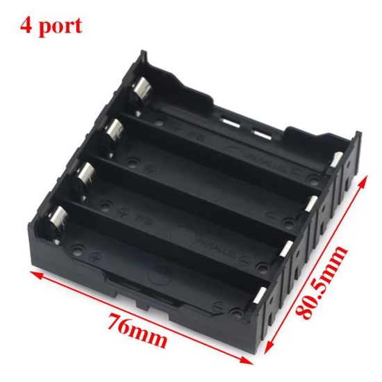 Fastsaw Double Shield Batterie 18650 - Alimentation ESP32 Micro USB 5V/3A - Protection Li-ion Avec 2 Câbles