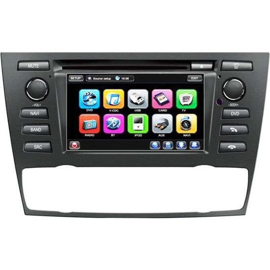 Autoradio pour BMW E90 avec GPS 7 pouces, GPS… Cdiscount Auto
