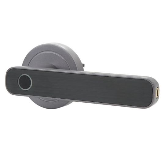 Serrure Connectée Halo Touch Weiser, Finition Nickel Satiné, Ouverture Par Empreinte Digitale