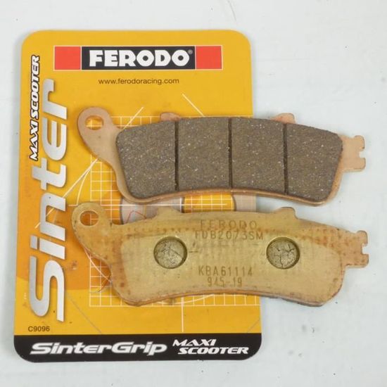 Plaquettes De Frein Ferodo Pour Honda 650 NT V Deauville 2002-2005 - Référence AVG/AVD/AR/FDB2073EF - Neuf