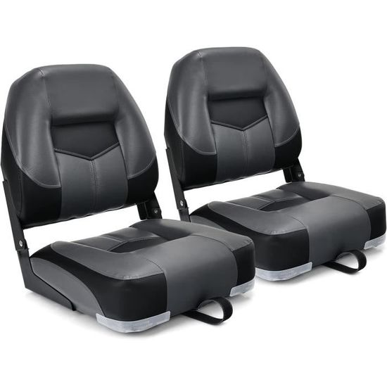 VidaXL Sièges Bateau Pliables Lot De 2 - Confort Et Praticité