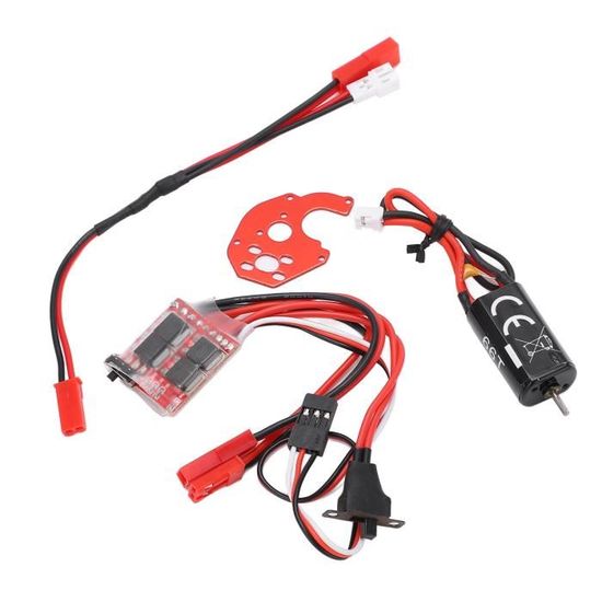 Moteur Brossé 050 66T + ESC 30A Pour Voiture RC Axial SCX24 | Amélioration De Puissance Et Couple Pour Modèles 1/24 - 3