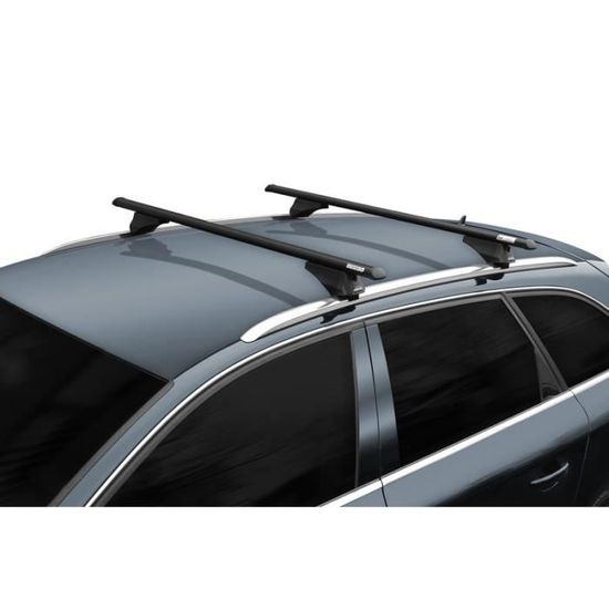 Snap Alu In-Rail, set complet barres télescopiques de toit en aluminium - S - K1