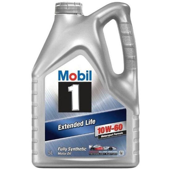 MOBIL Huile-Additif MOBIL 1 Extended Life - Synthetique / 10W60 / 5L