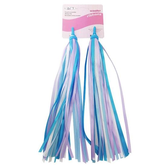 Vélo Guidon Streamers - Pompon Velo Fille Rose - 2pcs Tassel Enfant - Décoration Scooter, Tricycle (28 Cm)