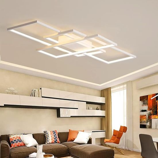 Test du plafonnier LED dimmable SXLXQM 54W avec télécommande