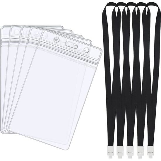 Lot 5 Sangles Élastiques Avec Boucle – 25 Cm, Noir, Pour Bâtons De Randonnée Et Trépieds