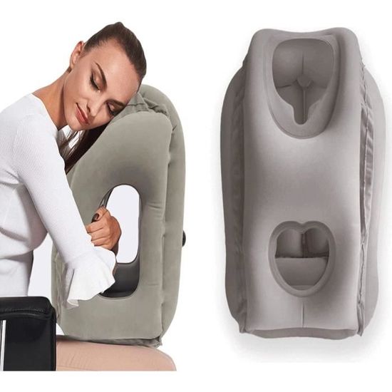 Oreiller De Voyage Enfant Auauraintt - Mousse Mémoire Forme - Forme U - Pour Voiture, Avion, Bureau
