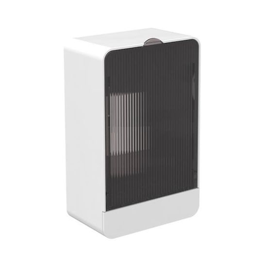 ATopoler Porte Savon Mural Sans Perçage INOX Porte-Savon Douche Auto-adhésif Support De Savon Mural Avec Drain Et Adhésif Magique Pour Salle De Bain Douche Cuisine Hôtel (Noir