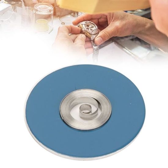 Ressort En Acier Pour Horlogerie - Dimensions : 25 Mm De Long, 8.60 Mm De Haut