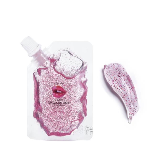 Langmannni New DIY Transparent Lip Gloss Lip Glaze Base Hydratant 20 ml Produits de protection 1210