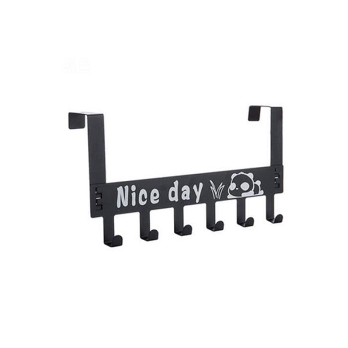 1 Pc crochet mural sans perceuse détachable en acier au carbone organisateur support trace cintre pour ceintures vêtements