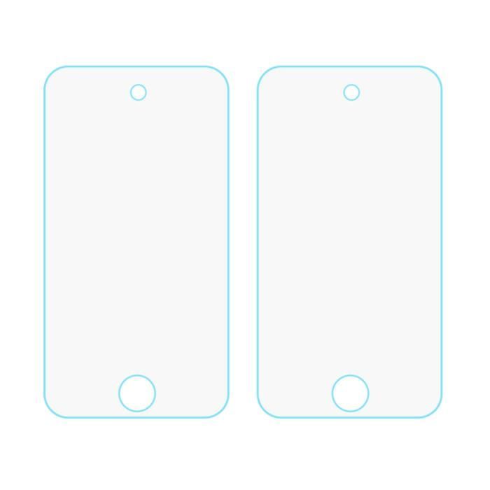 2 PCS 9H dureté 2.5D Anti-empreintes digitales en verre trempé anti-déflagrant Film protecteur d'écran pour iPod Touch 6
