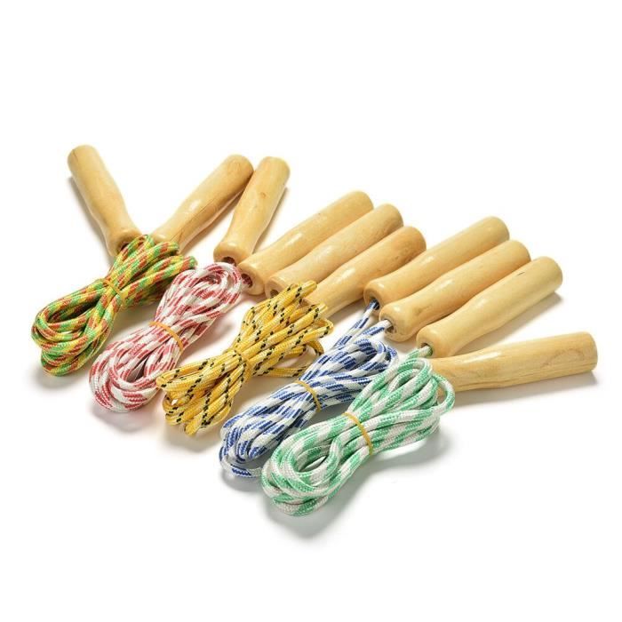 2-2. 4-2. 5-2. 6-3M fil d'acier professionnel-PVC-Polyester sauter corde à sauter réglable Crossfit F - Modèle: 2.4M - HSJSTSA02803