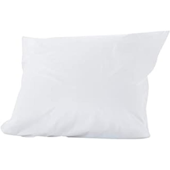 Lot De 2 Protège Oreillers 65X65 Cm - Set De 2 - Imperméable Et Micro Respirant - Souple Et Silencieux - Lavable À 90°C - Zip De F