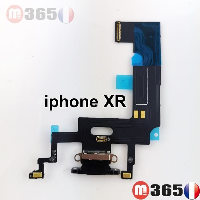 NAPPE CHARGEUR POUR IPHONE XR DOCK CONNECTEUR DE CHARGE + MICRO pour iphone xr