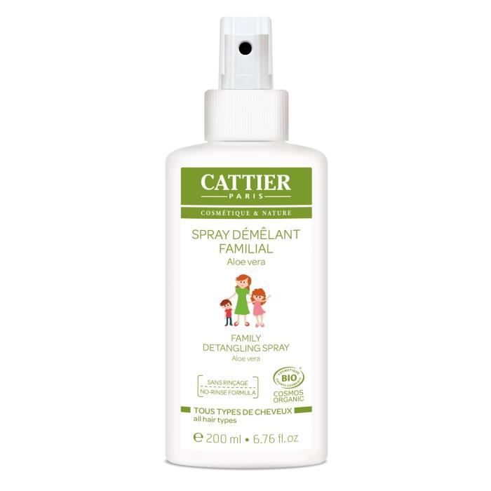 CATTIER Spray Démêlant Familial Bio 200 ml