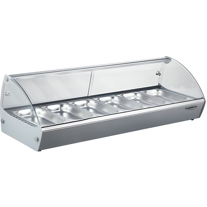 Vitrine Chaude - 6 x GN 1/3 - Combisteel
