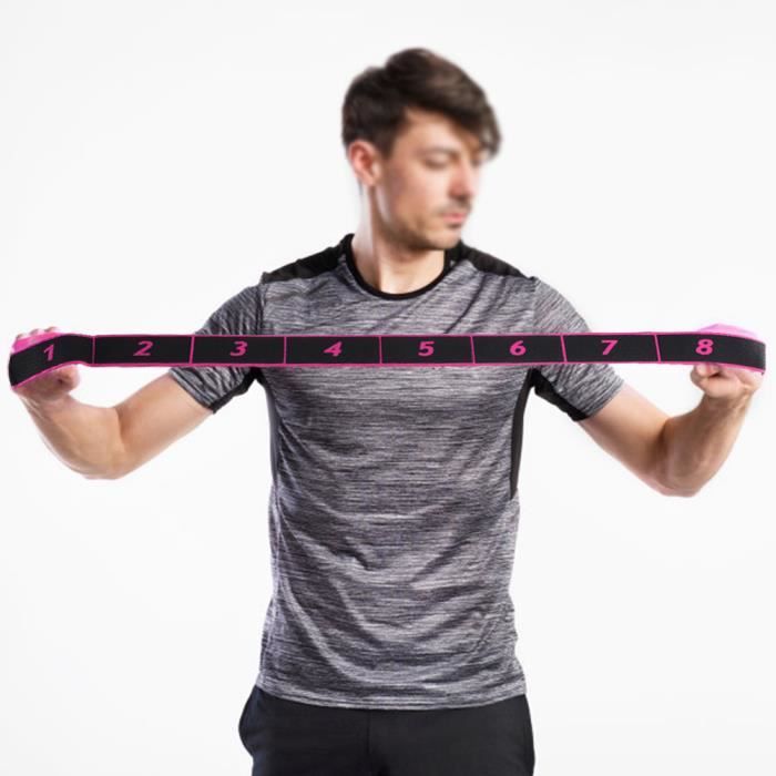 Bandes de Résistance Elastiques ceinture , Musculation-Bandes de Fitness Exercice Elastiques Gym Sport)-FOE