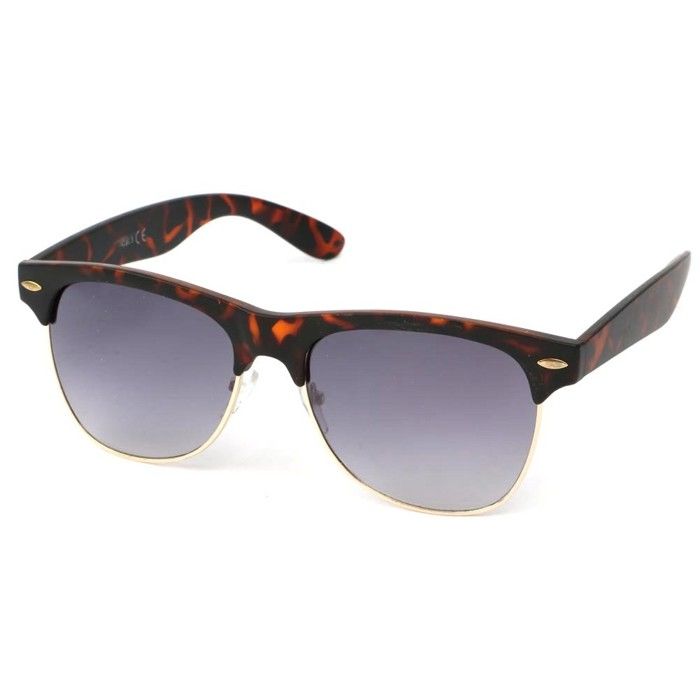 Lunettes Soleil Dandy monture marron et dorée