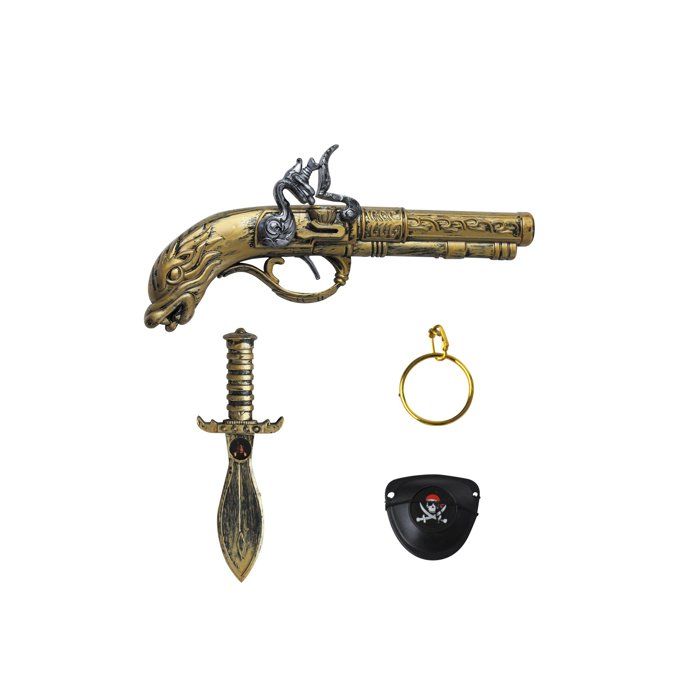 Kit accessoires boucanier adulte