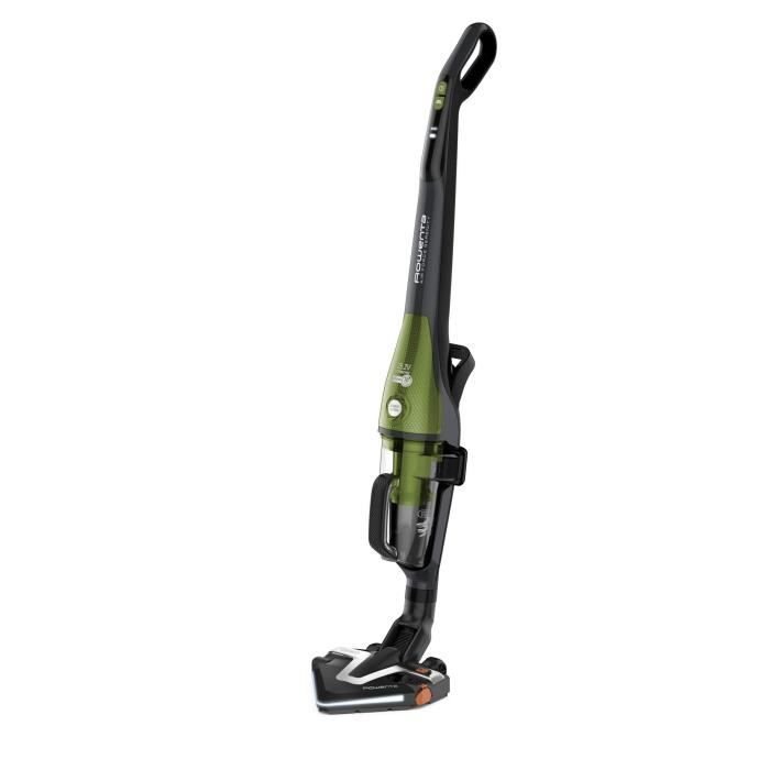 Rowenta Air Force Serenity Aspirateur balai sans fil 25,2 V Anti-bruit Double filtration Technologie Delta Vert