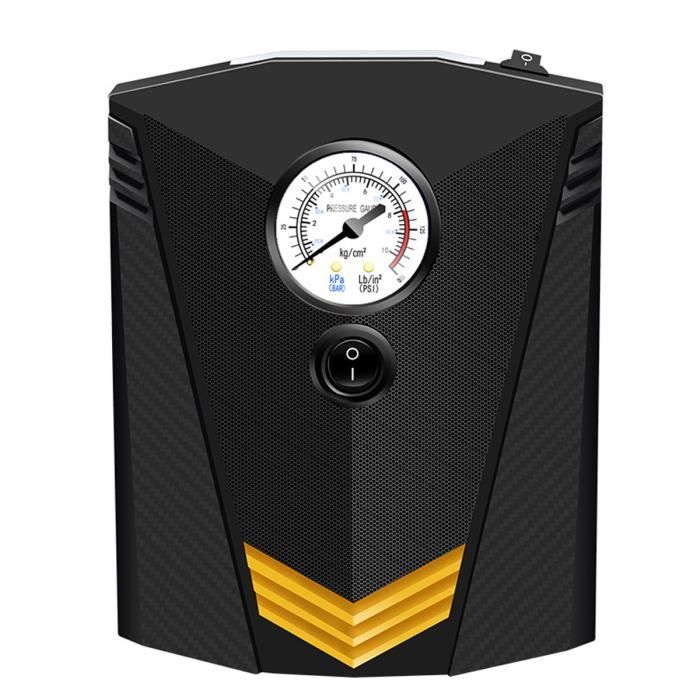 SUPER Compresseur d'Air Auto LED Lumière Gonfleur Pneu Pompe Voiture Max 150psi 120W 35L/min 12V pointeur